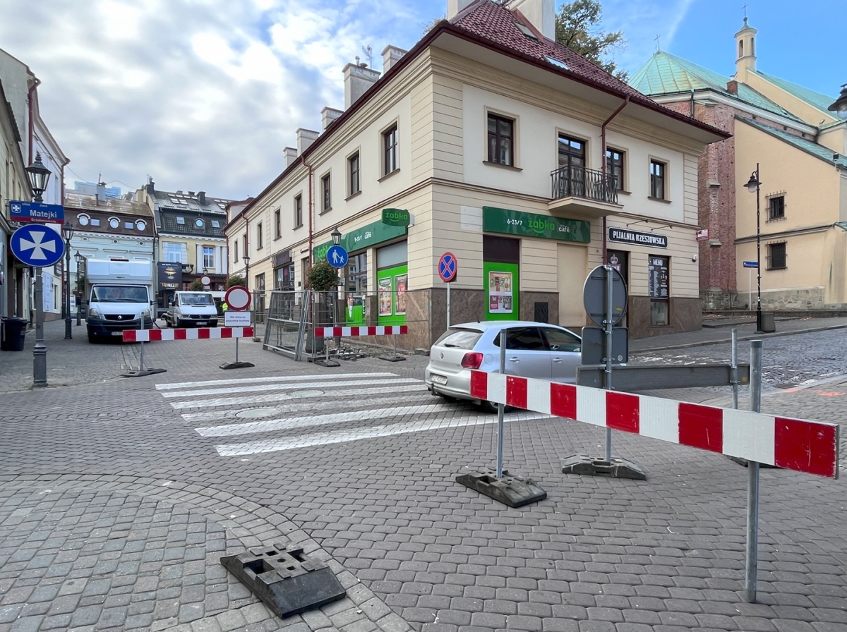 Przebudowa ul. Grunwaldzkiej [październik 2023]